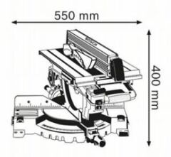 BOSCH GTM 12 JL GÖNYE KESME