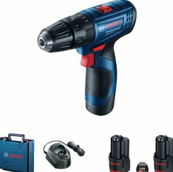 Bosch GSB 120-LI 2Ah Çift Akülü Darbeli Delme Vidalama