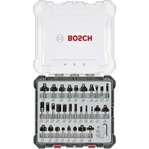 Bosch Freze Seti 30 Parça Karışık 8mm Pro