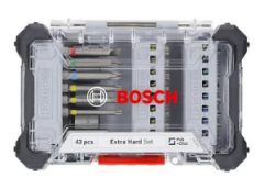BOSCH 43 PARÇA PROSYONEL VİDALAMA UCU SETİ