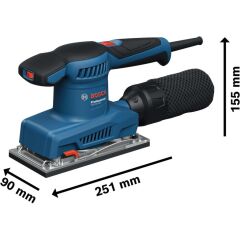 BOSCH GSS 20-18 A TİTREŞİMLİ ZIMPARA