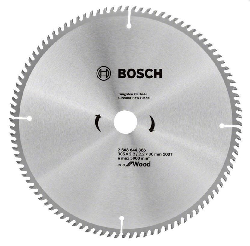 Bosch ECO Wood Daire Testere Bıçağı 305*30 mm 100 Diş