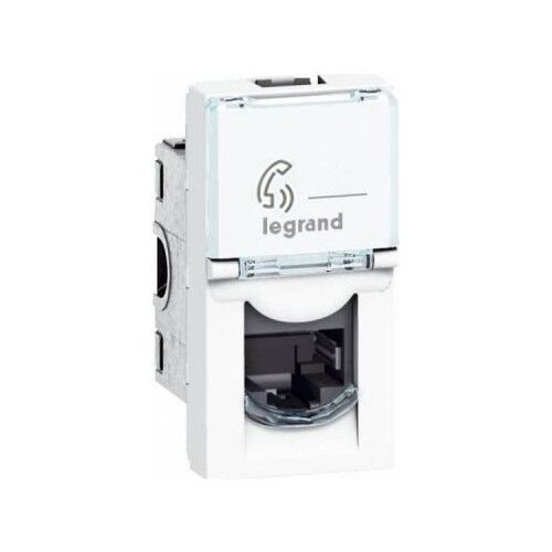 Legrand Armada 1 Modül Rj11-4 Kontak Telefon Prizi | 078730