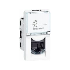 Legrand Armada 1 Modül Rj11-4 Kontak Telefon Prizi | 078730