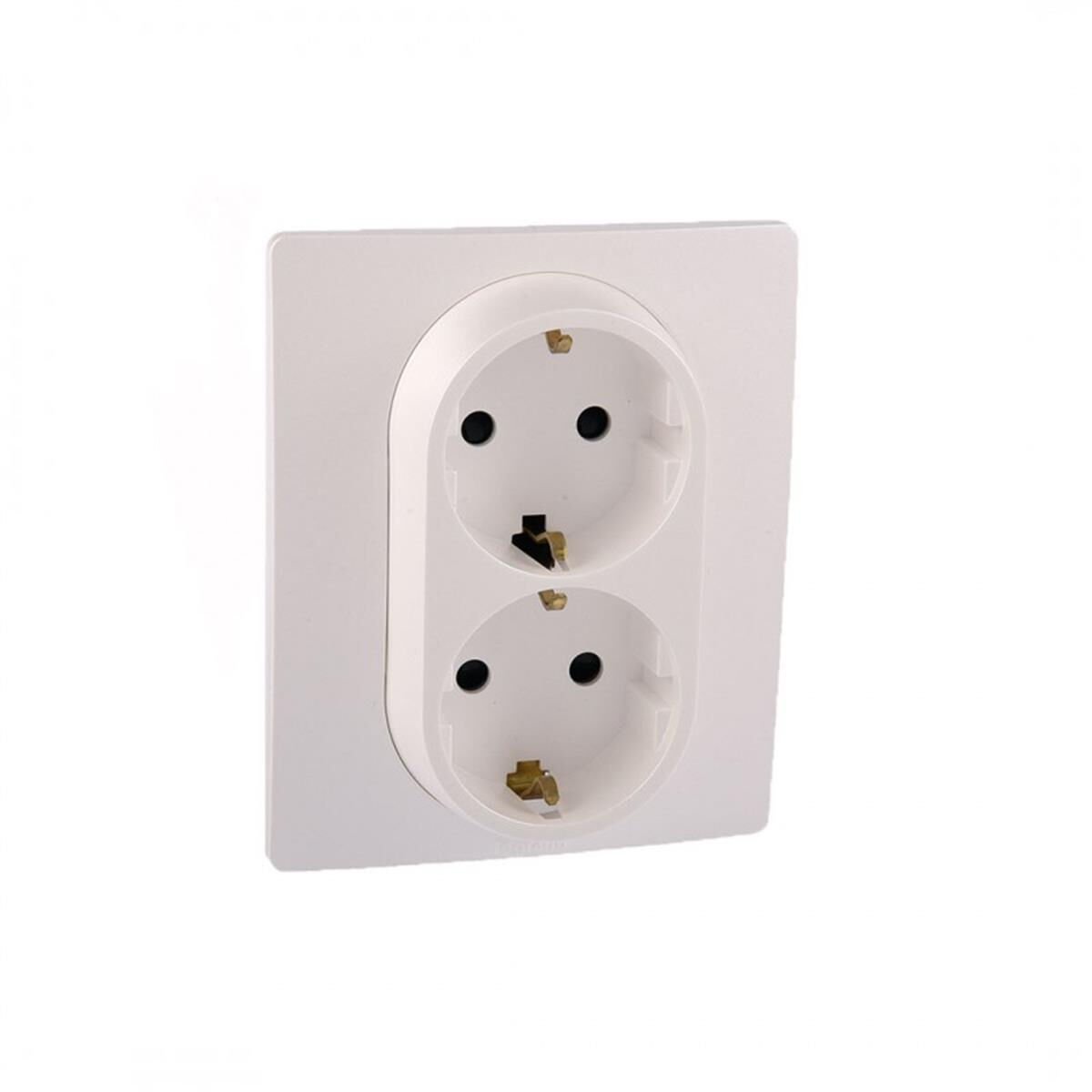 Legrand Salbei 2li Topraklı Priz Beyaz | 767116