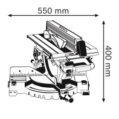 BOSCH GTM 12 JL GÖNYE KESME 0601B15001