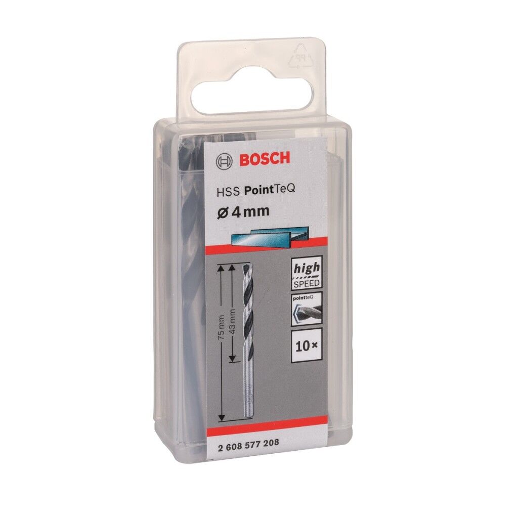 BOSCH HSS-POİNTEQ METAL MATKAP UCU 4,0 MM 10'LU 2608577208