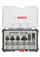 Bosch Pro Freze Seti 6 'lı Karışık 8 mm şaftlı