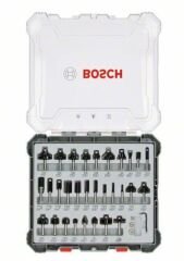 Bosch Pro Freze Seti 30 'lu Karışık 6mm şaftlı