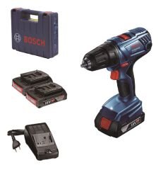 Bosch GSR 180-LI 18V 2Ah Çift Akülü Delme Vidalama 06019F8109