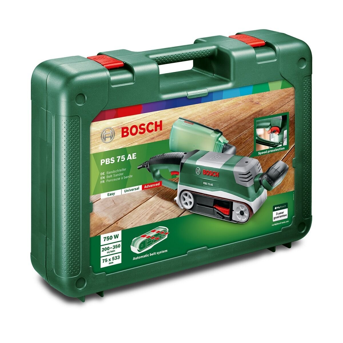 Bosch PBS 75 AE Set Tank Zımpara (75x533mm)