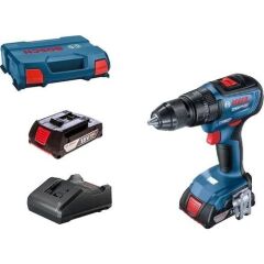 Bosch GSB 18V-50 2Ah Çift Akülü Darbeli Delme Vidalama Makinesi