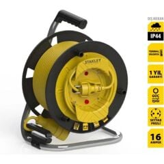 Stanley Profesyonel Makaralı Kablo 3X1,5 Mm 35 Mt 1 Soketli St-G-3515+2