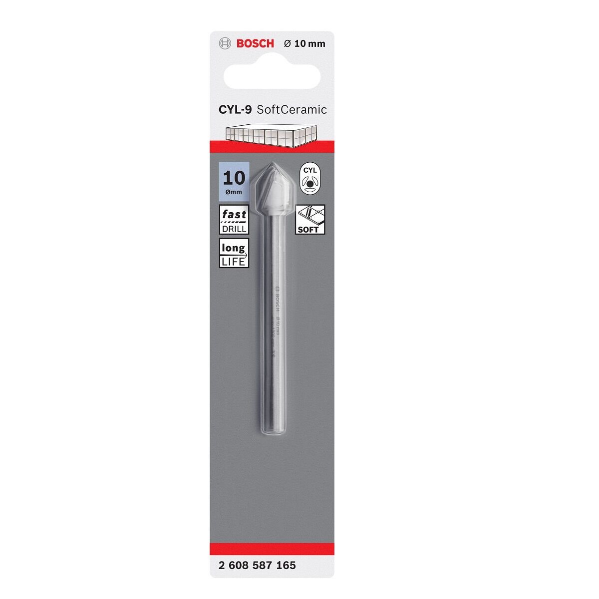 Bosch CYL-9 SoftCeramic Fayans Delme Ucu 10x90 mm