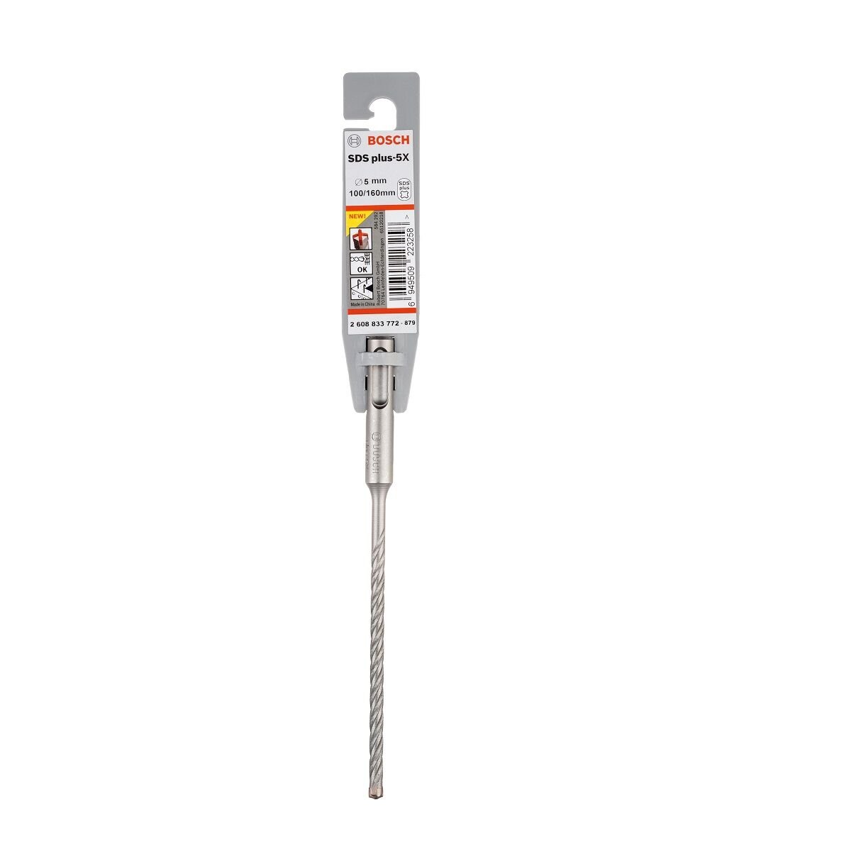 Bosch SDS Plus-5X Kırıcı Matkap Ucu 5x160 mm 2608833772