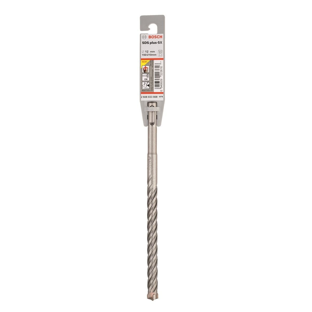 Bosch SDS Plus-5X Kırıcı Matkap Ucu 12x210 mm 2608833808