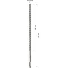 BOSCH SDS-PLUS-5X K-DELİCİ UCU 10X260 MM 10'LU 2608833904