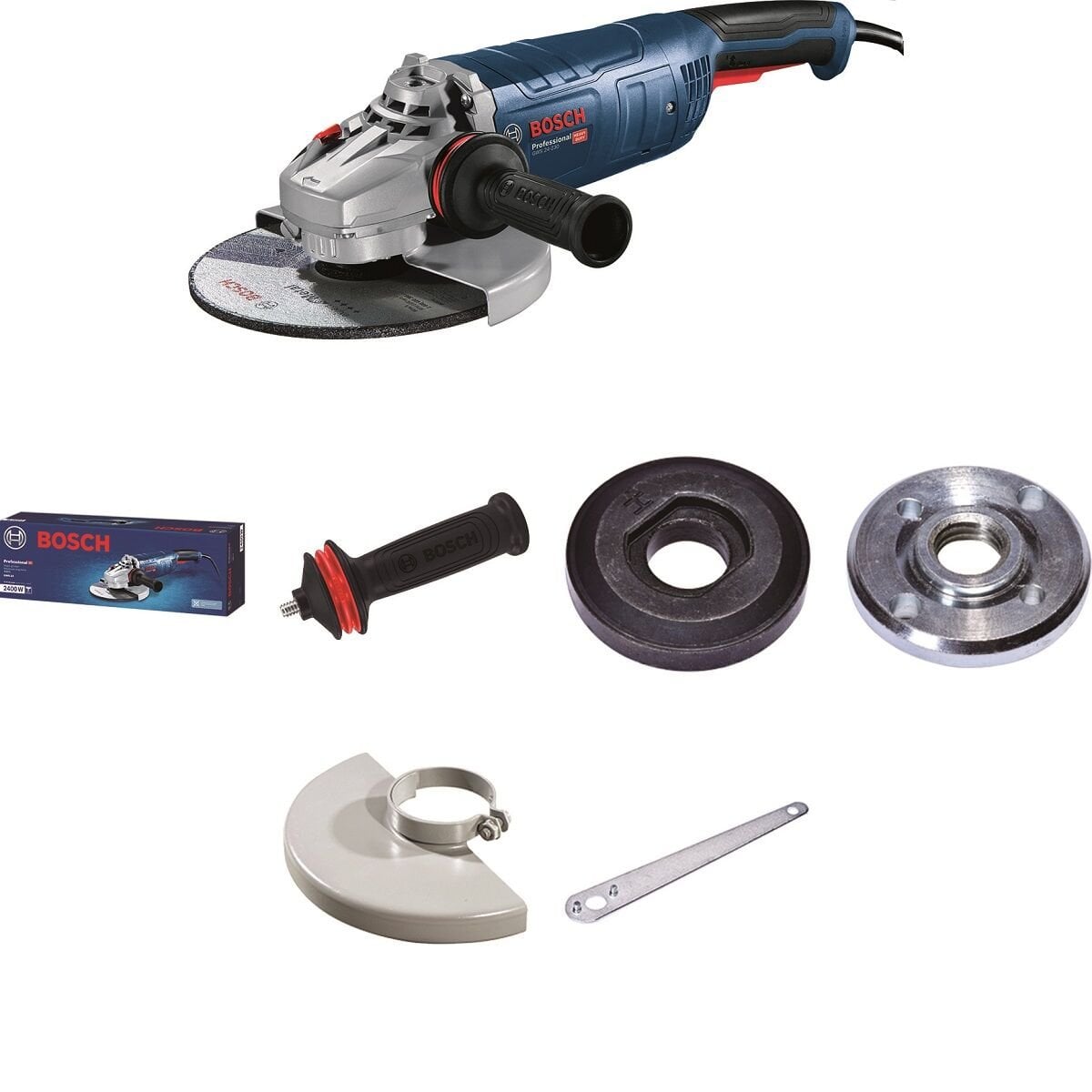 Bosch GWS 24-180 JZ Büyük Taşlama Makinesi 06018C2301