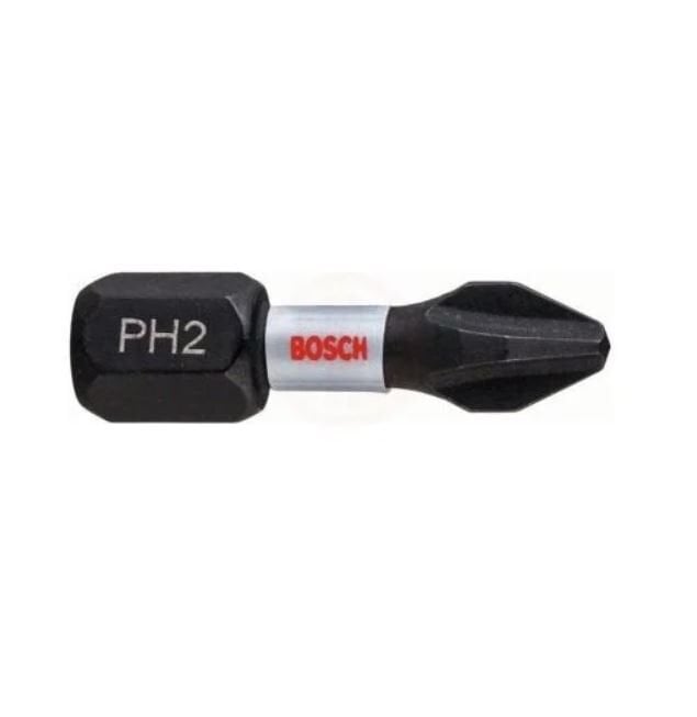 BOSCH Impact Vidalama Ucu Ph2x25 Mm 2'Li 2608522403