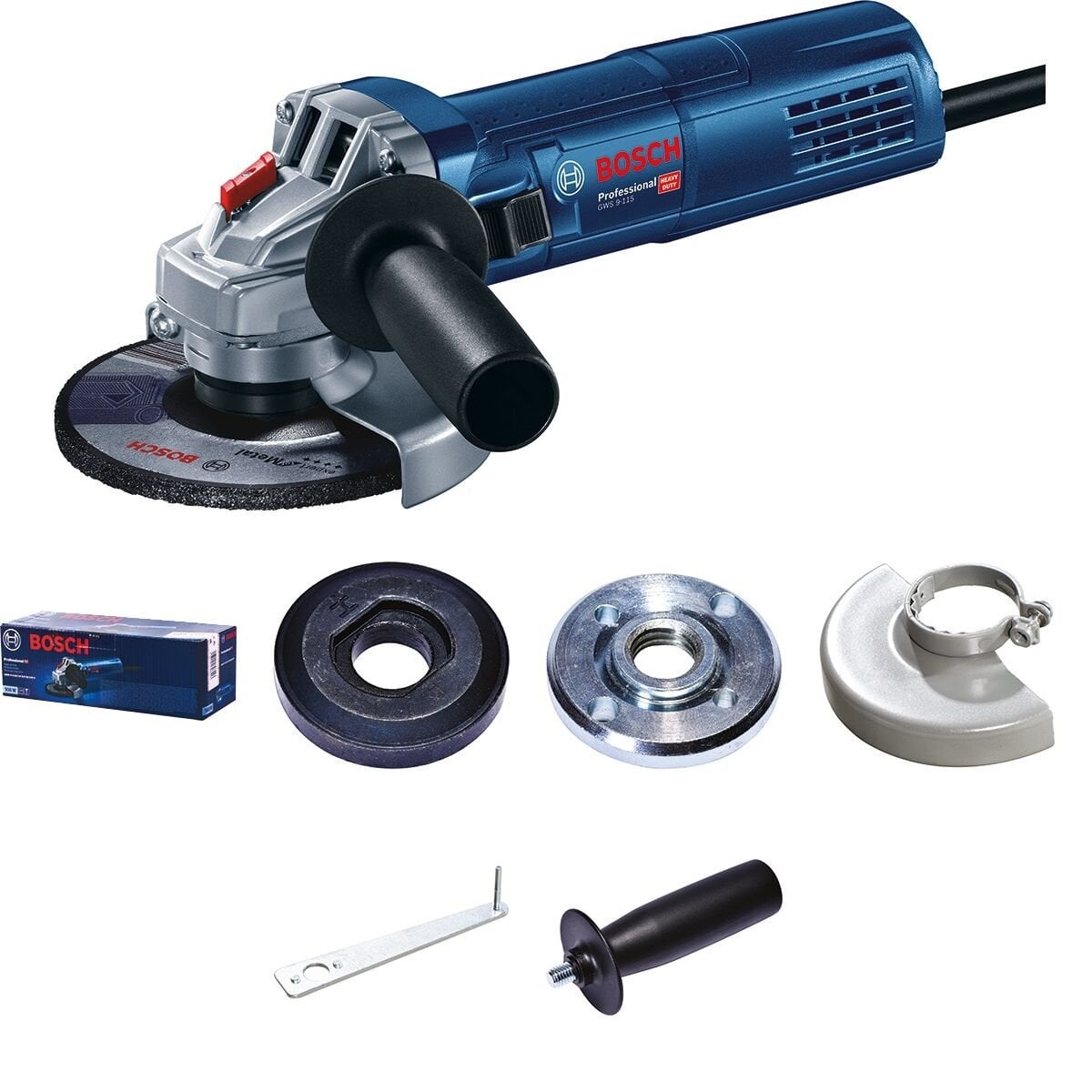 Bosch GWS 9-115 Avuç Taşlama 0601396006