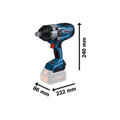 BOSCH GDS 18V-1050 H AKÜLÜ DARBELİ SOMUN SIKMA 06019J8522