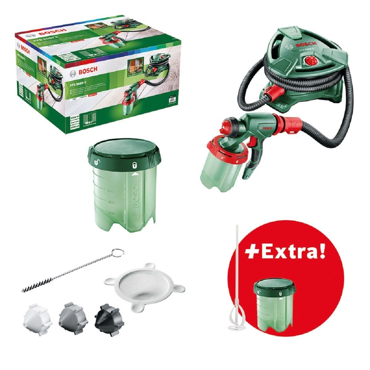 PFS 5000 E (Promo Set) Boya Püskürtme