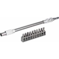 Bosch 10 Parça Vidalama+Uzatma Adaptörü 20cm