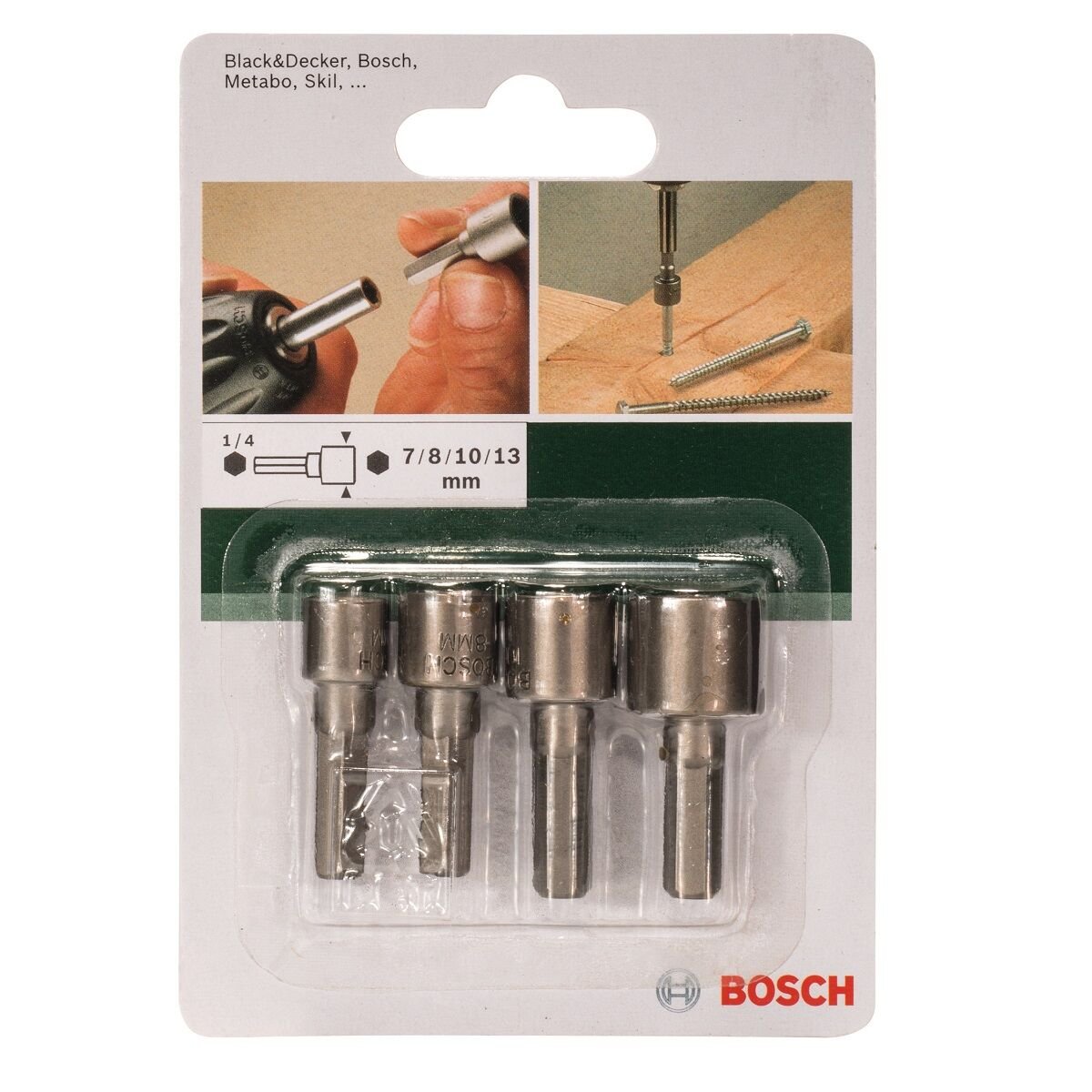 Bosch DIY Lokma Seti 4 Parçalı 2609255904