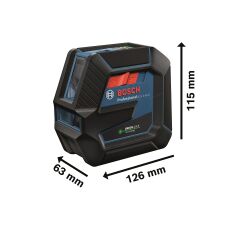 BOSCH GCL 2-50 G + RM 10 HİZALAMA LAZERİ 0601066M02