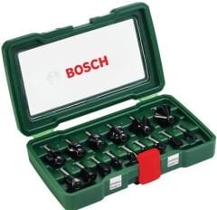 Bosch DIY 15 Parça Freze Seti 8 mm Şaftlı