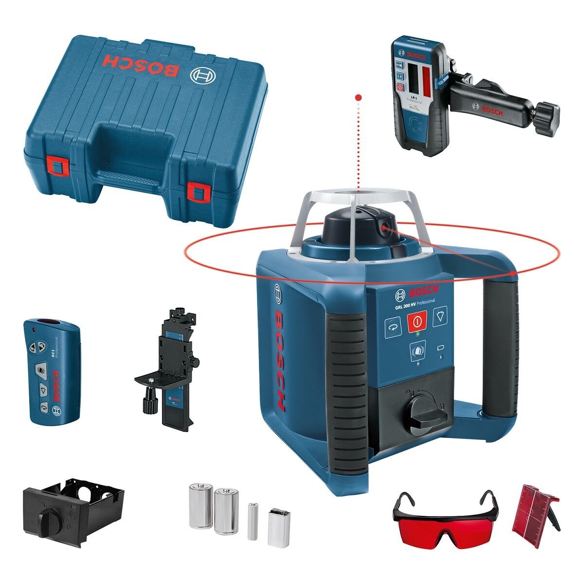 BOSCH GRL 300 HV ROTASYON LAZERİ SETİ 0601061501