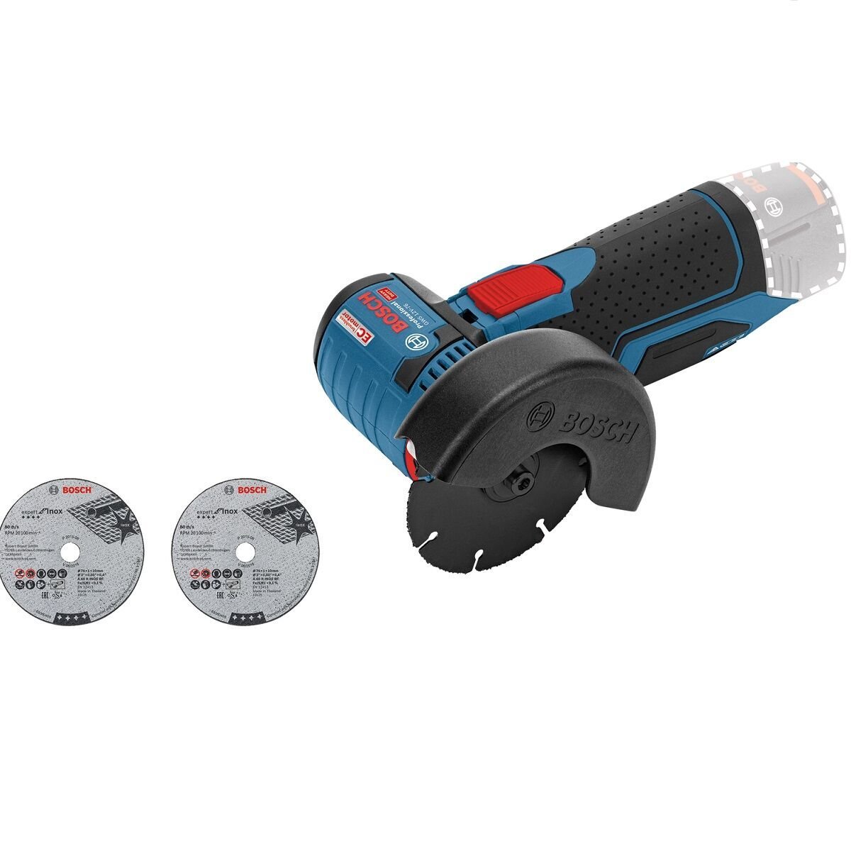 Bosch GWS 12V-76 Akülü Taşlama (Solo-76mm)