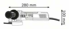 Bosch GWX 9-115 Avuç Taşlama (X-Lock)