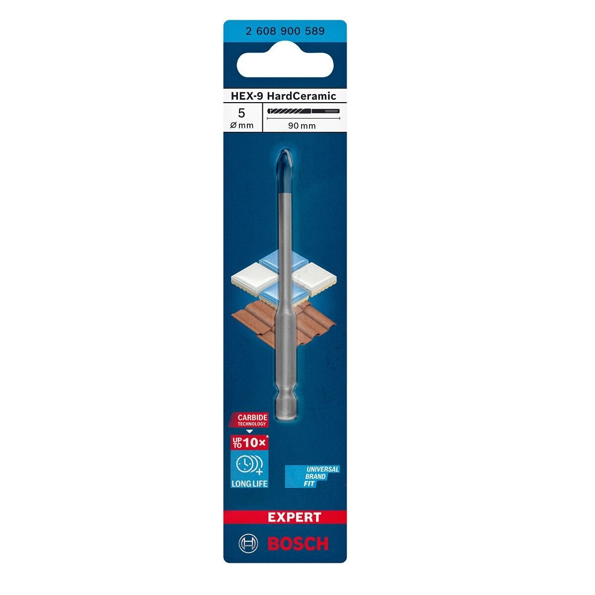 BOSCH EXP HEX-9 HARD CERAMİC MATKAP UCU 5X90 MM 2608900589