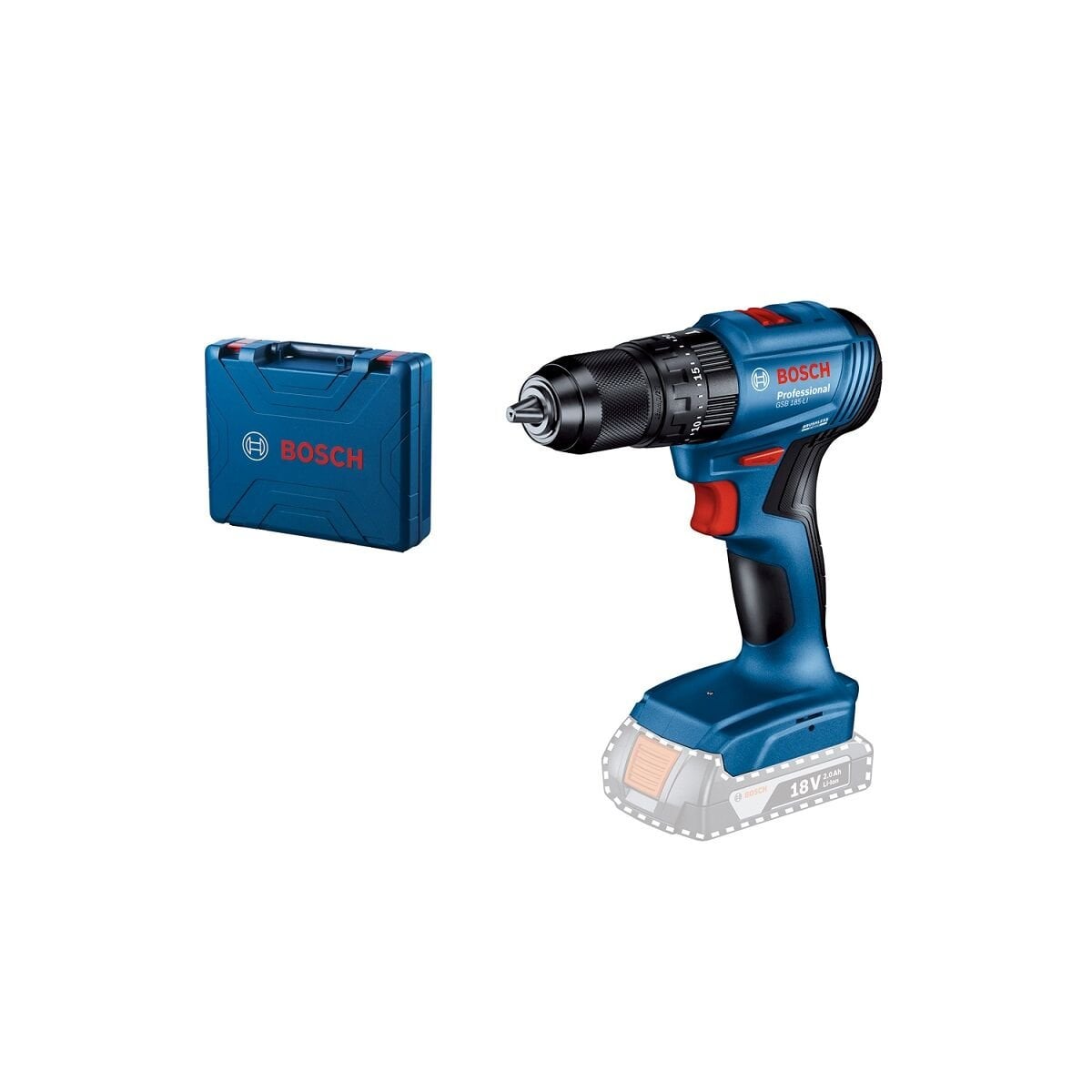 Bosch GSB 185-LI Akülü Darbeli Matkap - Solo 06019K3103
