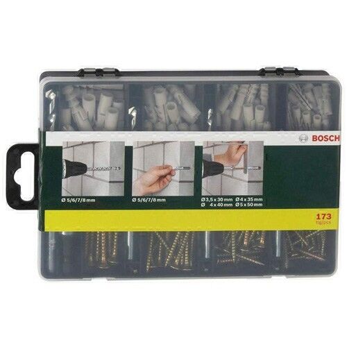 Bosch DIY 173 Parça Delme&Vidalama Set