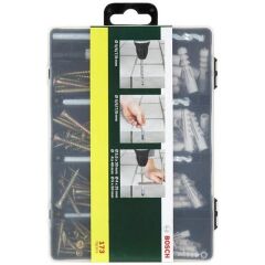 Bosch DIY 173 Parça Delme&Vidalama Set