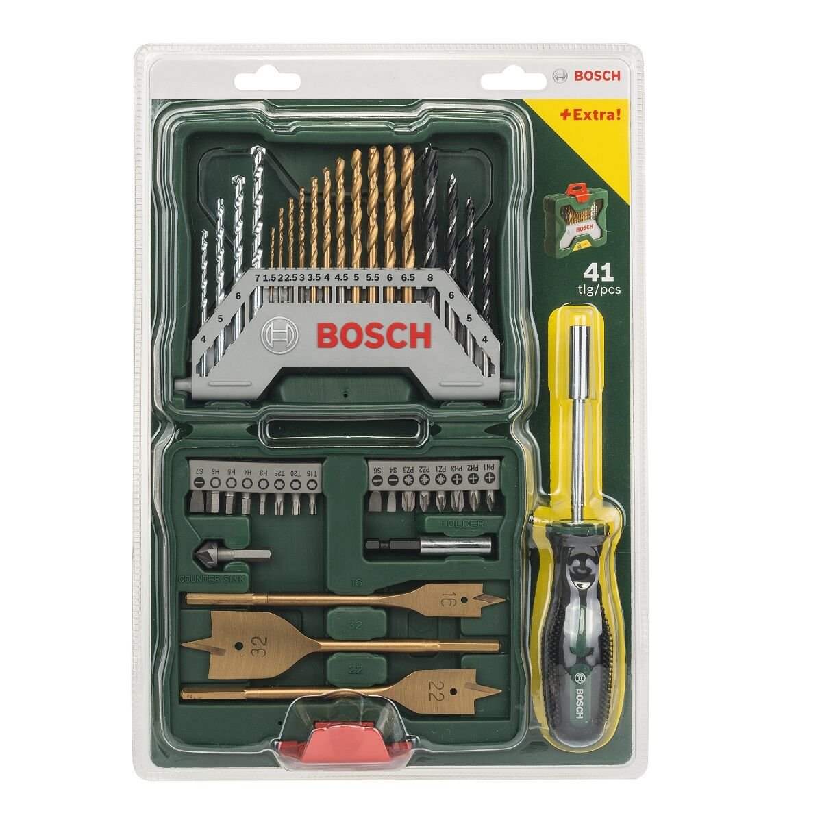 Bosch X-Line 40 Parça Vidalama & Matkap Ucu Seti + Tornavida 2607017334