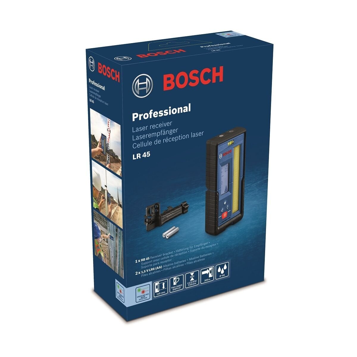 BOSCH LR 45 PROFESYONEL LAZER ALICISI 0601069L00