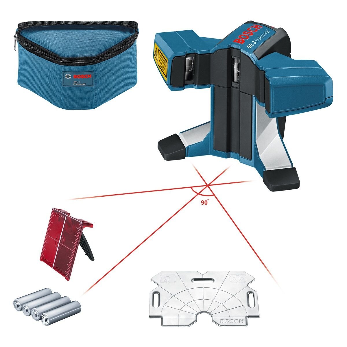BOSCH GTL 3 FAYANS LAZERİ 0601015200