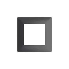 Legrand Raventi Tekli Çerçeve-X Titanyum | 768871