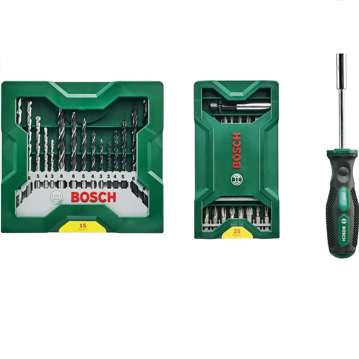 BOSCH X-LİNE 25+15+1 T & VİDALAMA & MATKAP UCU SETİ 2607017655