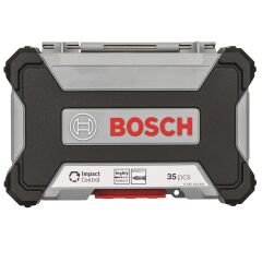 BOSCH 35 PARÇA VİDALAMA VE MATKAP UCU SETİ 2607017570