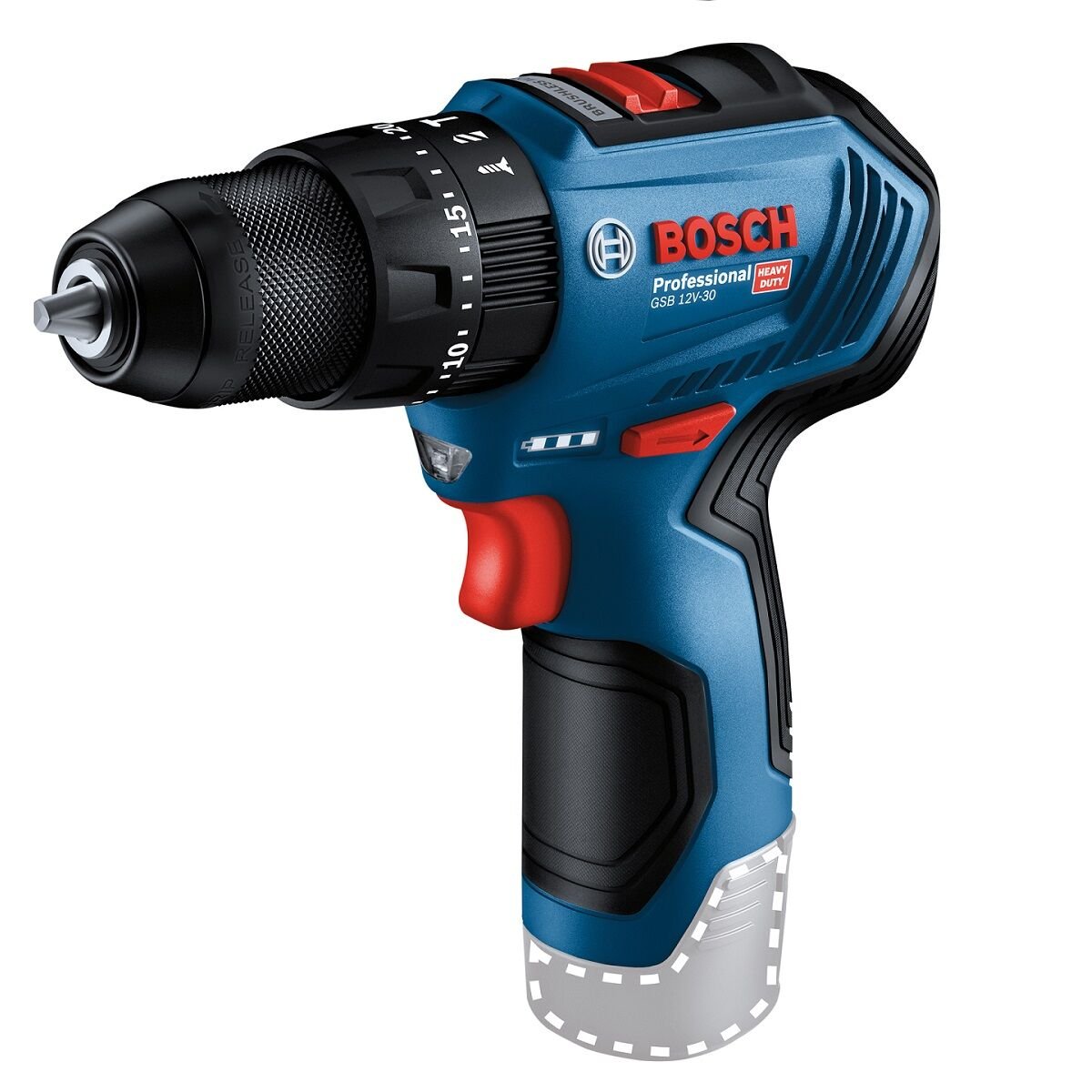 Bosch GSB 12V-30 (Solo) Akülü Darbeli Delme/Vidalama Makinesi
