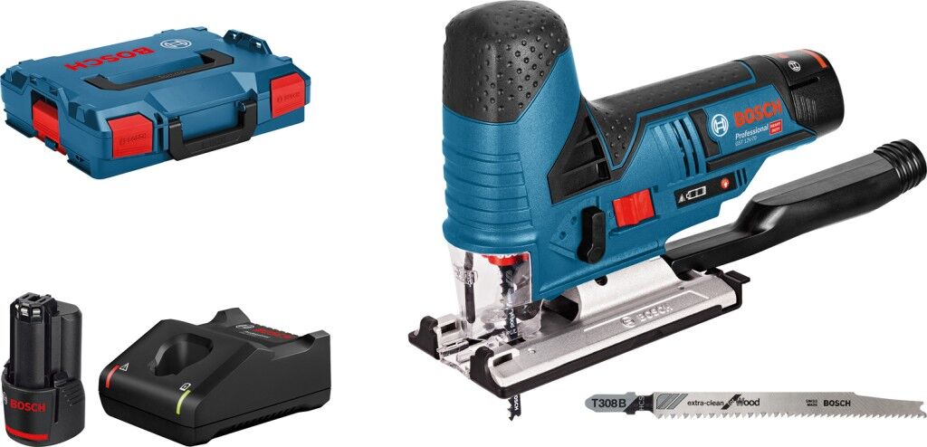 BOSCH GST 12V-70 Dekupaj Test.(2x3.0Ah;L-Boxx)