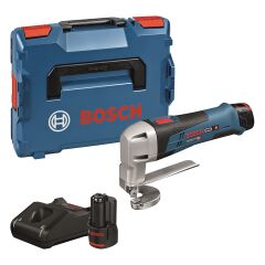 Bosch Professional GSC 12V-13 2 Ah Çift Akülü Sac Kesme Makinesi - L-boxx Çantalı 0601926108