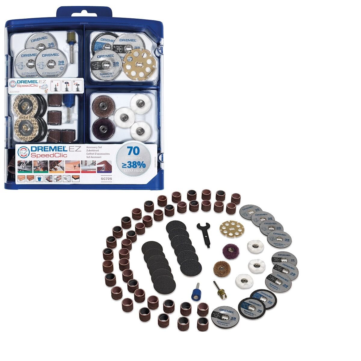 Dremel Speedclic ACC Set (SC725)