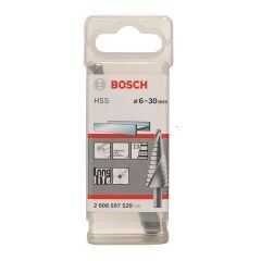 BOSCH HSS 13 KADEMELİ MATKAP UCU 6-30MM 2608597520