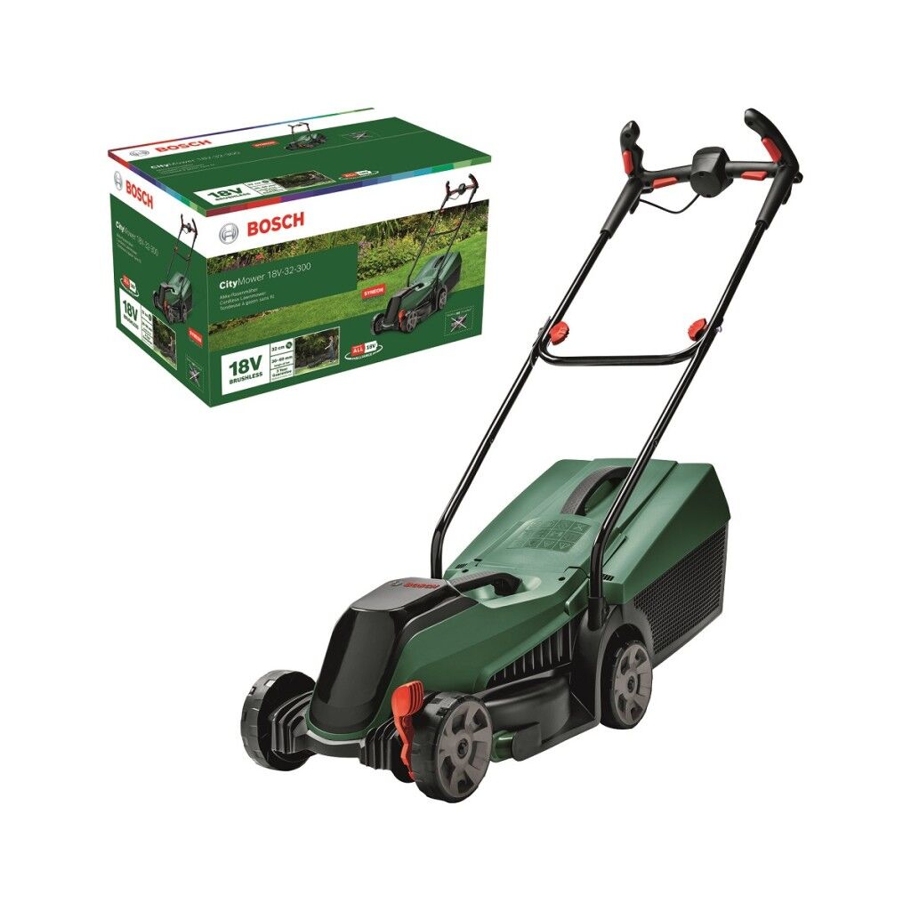 BOSCH CityMower 18V-32-300 Solo Akülü Çim Biçme
