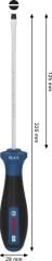 Bosch PRO Düz Tornavida SL 1.0 x 4.5 x 125 mm